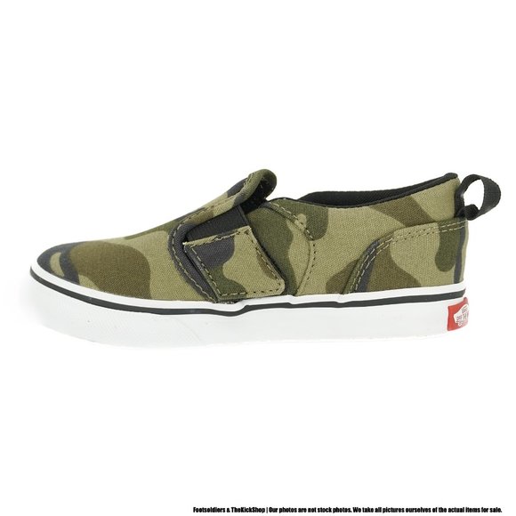 VANS Asher V (Camo) Toddler Sneakers - Picture 4 of 7